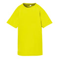 Neongelb - Front - Spiro Jungen T-Shirt  Performance Aircool