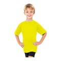 Neongelb - Side - Spiro Jungen T-Shirt  Performance Aircool