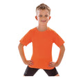 Neonorange - Side - Spiro Jungen T-Shirt  Performance Aircool