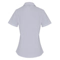 Silber - Back - Premier - Bluse für Damen kurzärmlig