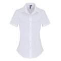 Weiß - Front - Premier - Bluse für Damen kurzärmlig