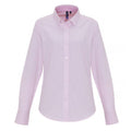 Pink-Weiß - Front - Premier - Bluse für Damen