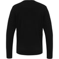 Schwarz - Back - Premier - "Essential" Sweatshirt, V-Ausschnitt für Herren