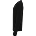 Schwarz - Side - Premier - "Essential" Sweatshirt, V-Ausschnitt für Herren