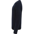 Marineblau - Back - Premier - "Essential" Sweatshirt, V-Ausschnitt für Herren