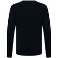 Marineblau - Side - Henbury Damen Feinstrick-Pullover mit V-Ausschnitt