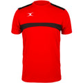 Rot-Schwarz - Front - Gilbert Herren T-Shirt Photon