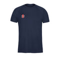 Marineblau - Front - Gray-Nicolls - "Matrix" T-Shirt für Herren kurzärmlig