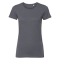 Dunkelgrau - Front - Russell Damen Authentic T-Shirt