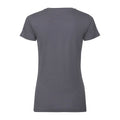 Dunkelgrau - Back - Russell Damen Authentic T-Shirt