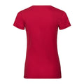 Rot - Back - Russell Damen Authentic T-Shirt