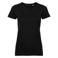 Schwarz - Front - Russell Damen Authentic T-Shirt
