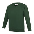 Emerald - Front - AWDis Academy Kinder Schul Sweatshirt, Rundhals (2 Stück-Packung)