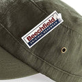 Vintage Olive - Close up - Beechfield Unisex Kappe Urban Army (2 Stück-Packung)