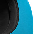 Schwarz-Surf Blau - Lifestyle - Beechfield Unisex 5 Panel Kontrast Snapback Kappe (2 Stück-Packung)