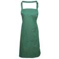 Emerald - Front - Premier Damen Schürze mit Tasche bunt (2 Stück-Packung)