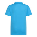 Saphirblau - Back - Just Cool Kinder Sport Polo Shirt (2 Stück-Packung)
