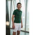 Flaschengrün - Back - Just Cool Kinder Sport Polo Shirt (2 Stück-Packung)