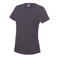 Anthrazit - Front - AWDis Just Cool Damen Sport T-Shirt unifarben