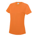 Neonorange - Front - AWDis Just Cool Damen Sport T-Shirt unifarben