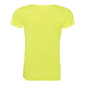 Neongelb - Back - AWDis Just Cool Damen Sport T-Shirt unifarben
