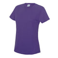 Violett - Front - AWDis Just Cool Damen Sport T-Shirt unifarben