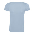 Himmelblau - Back - AWDis Just Cool Damen Sport T-Shirt unifarben