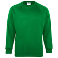 Emerald - Front - Maddins Kinder Sweatshirt Coloursure, Rundhalsausschnitt (2 Stück-Packung)
