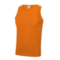 Orange - Front - AWDis Just Cool Herren Sport Tank Top Gym