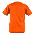 Leuchtorange - Back - AWDis Just Cool Kinder Sport T-Shirt