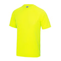 Elektrik Gelb - Front - AWDis Just Cool Kinder Sport T-Shirt