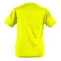 Elektrik Gelb - Back - AWDis Just Cool Kinder Sport T-Shirt