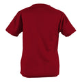 Feuerrot - Back - AWDis Just Cool Kinder Sport T-Shirt