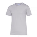 Grau meliert - Front - AWDis Just Cool Kinder Sport T-Shirt