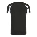 Schwarz-Schneeweiß - Back - Just Cool Kinder Sport T-Shirt Unisex
