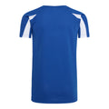 Königsblau-Schneeweiß - Back - Just Cool Kinder Sport T-Shirt Unisex