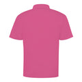 Hot Pink - Back - AWDis Just Cool Herren Polo-Shirt Sports