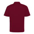 Burgunder - Back - AWDis Just Cool Herren Polo-Shirt Sports