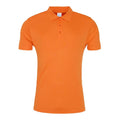 Orange - Front - AWDis Just Cool Herren Polo-Shirt Sports