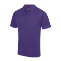 Violett - Front - AWDis Just Cool Herren Polo-Shirt Sports