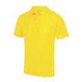 Sonnengelb - Front - AWDis Just Cool Herren Polo-Shirt Sports