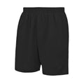 Schwarz - Front - Just Cool Herren Sport-Shorts - Sporthose