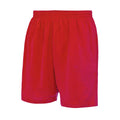 Feuerrot - Front - Just Cool Herren Sport-Shorts - Sporthose