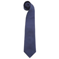 Marineblau - Front - Premier Herren Krawatte Colours, unifarben (2 Stück-Packung)