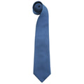 Königsblau - Front - Premier Herren Krawatte Colours, unifarben (2 Stück-Packung)
