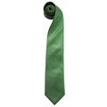 Emerald - Front - Premier Herren Krawatte Colours, unifarben (2 Stück-Packung)