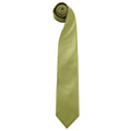 Grasgrün - Front - Premier Herren Krawatte Colours, unifarben (2 Stück-Packung)