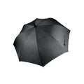 Schwarz - Front - Kinood Unisex Golf Regenschirm Groß (2 Stück-Packung)
