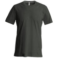 Grau - Front - Kariban Herren T-Shirt Slim Fit