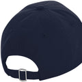 Navy-Rot-Weiß - Back - Beechfield Authentic 5-Panel Kappe
